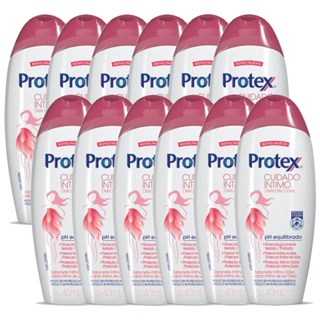 Kit Sabonete Íntimo Líquido Protex Delicate Care 40ml com 12 unidades em Oferta na Shopee