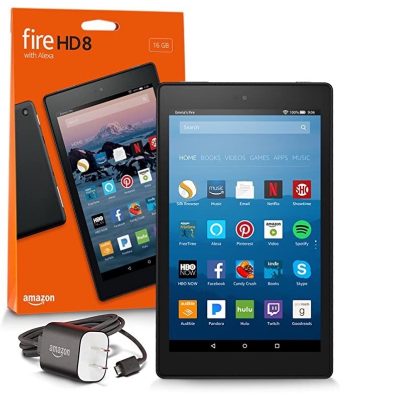 Tablet Amazon Fire HD 8 2020 KFONWI 8" 32GB/2GB RAM (Preto)