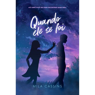 Quando ele se foi: uma história emocionante de perda e superação + marcadores em Oferta na Shopee