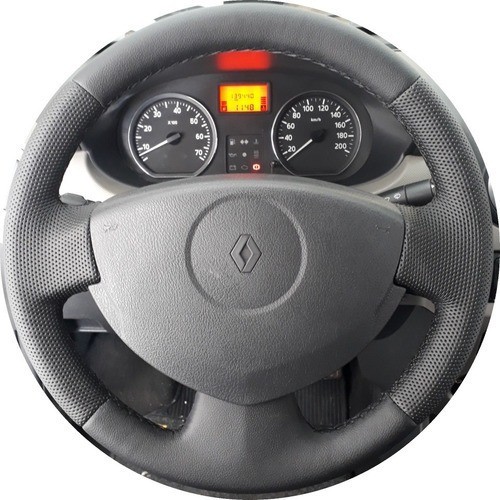 Capa De Volante Costurada Premium Renault Logan até 2014 (antigo)