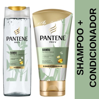 Shampoo Ou Condicionador Pantene Bambu Nutre E Cresce Nutrição Da Raiz em Oferta na Shopee