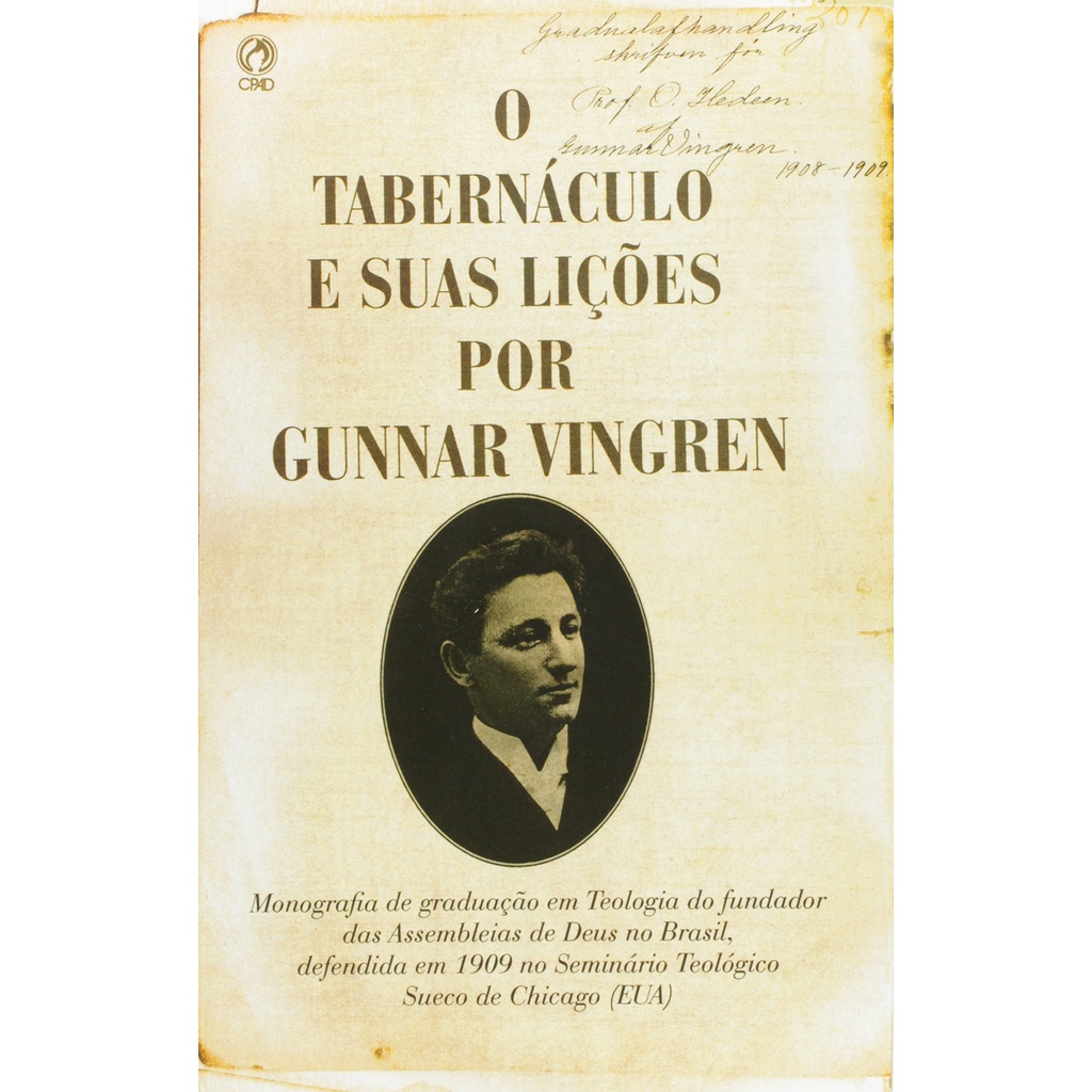 O Tabernáculo e suas Lições por Gunnar Vingren em Oferta na Shopee