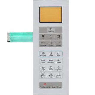Membrana Teclado Microondas Panasonic Nnst354w Nn St 354w promoção