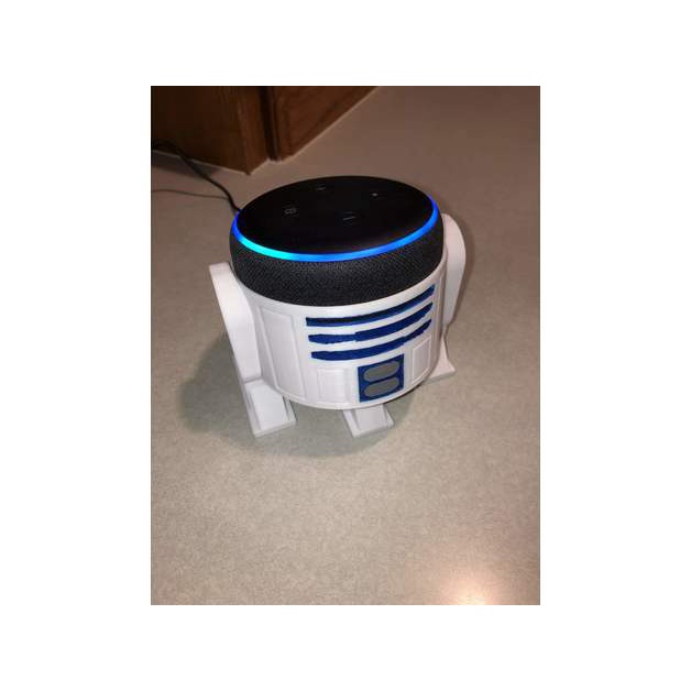 Suporte Star Wars R2D2 Amazon Echo Dot 3