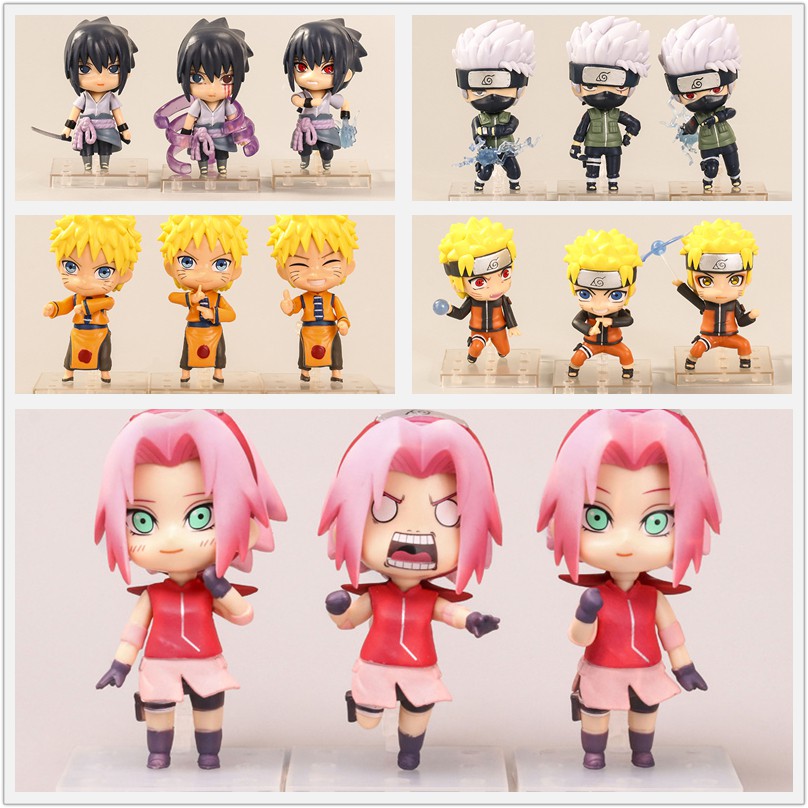 Cartelas de adesivos Sakura Haruno (Uchiha) Anime Naruto Classico,  Shippuden e Boruto