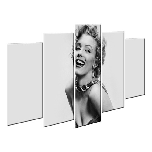 Kit Quadro Decorativo Retro Atriz Marilyn Monroe Sala Quarto | Shopee ...