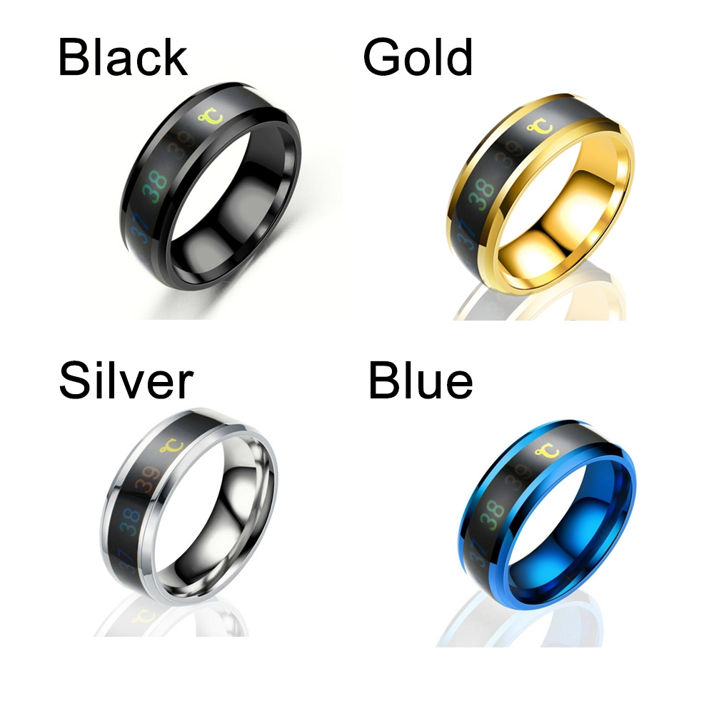 OS Anel Mágico de Humor Criativo e Inteligente / Joia Unissex Mágica para