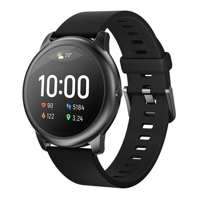 Relógio Smartwatch Haylou Solar 2AMQ6-LS05 Preto Bluetooth Monitora ...