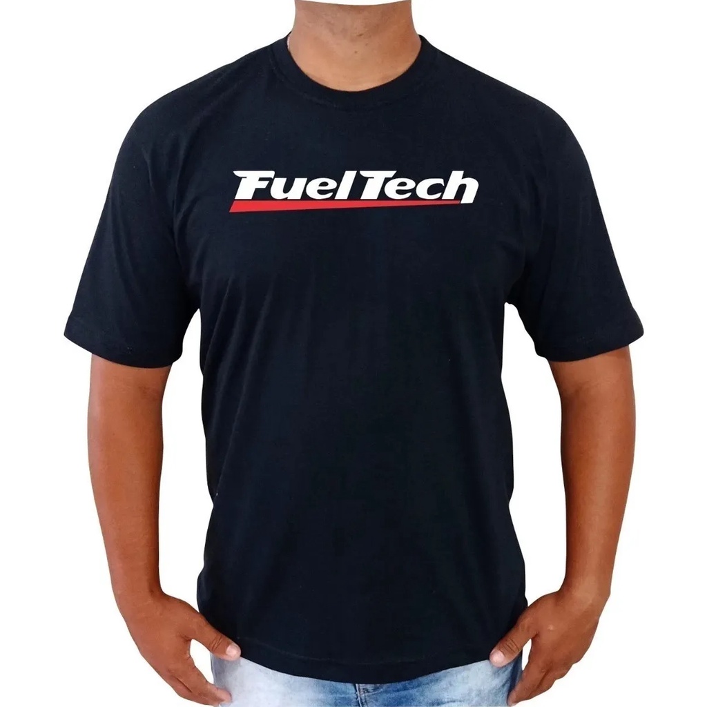Camiseta Fueltech Camisa Carro Esportivo Arrancada Algodão