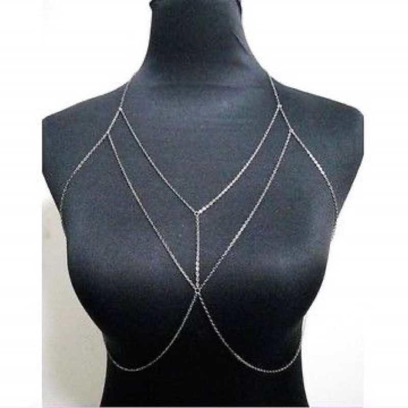 colares corporal joias de corpo borychain Bodychain da moda para homens e mulheres corrente fina com qualidade e banhada a ouro e a prata