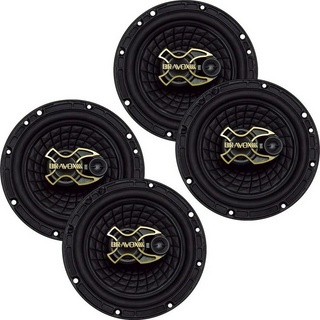Alto Falantes Som Automotivo 6 polegadas B3X60X-G Bravox Triaxial - Versão GOLD
