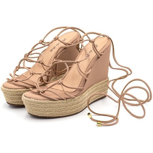 sandalia anabela barata