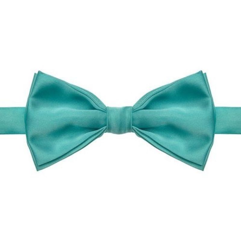 Gravata Adulto Verde Tiffany para Festividades