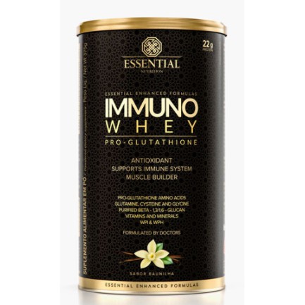 Immuno Whey Essential Nutrition - Whey Protein Isolado e Hidrolisado