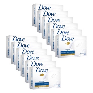 Kit 12 Sabonetes Barra Dove Original 90g