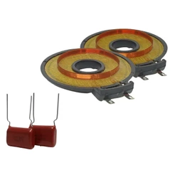 2x Reparos Super Twetter St200 Paralelo fenolico 2 Capacitor