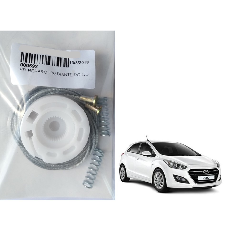 Kit Reparo Máquina Vidro Elétrico I30 Hyundai Dianteiro Le ou Ld