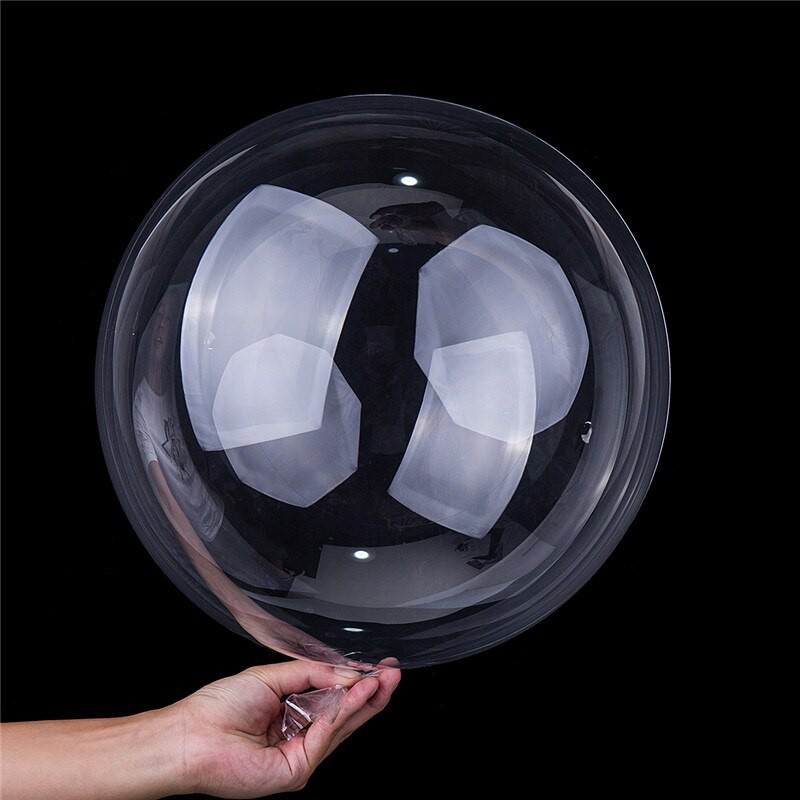 10 Balão Bubble Bolha Transparente 18 Polegadas Festa Decoração C41555 em Oferta na Shopee