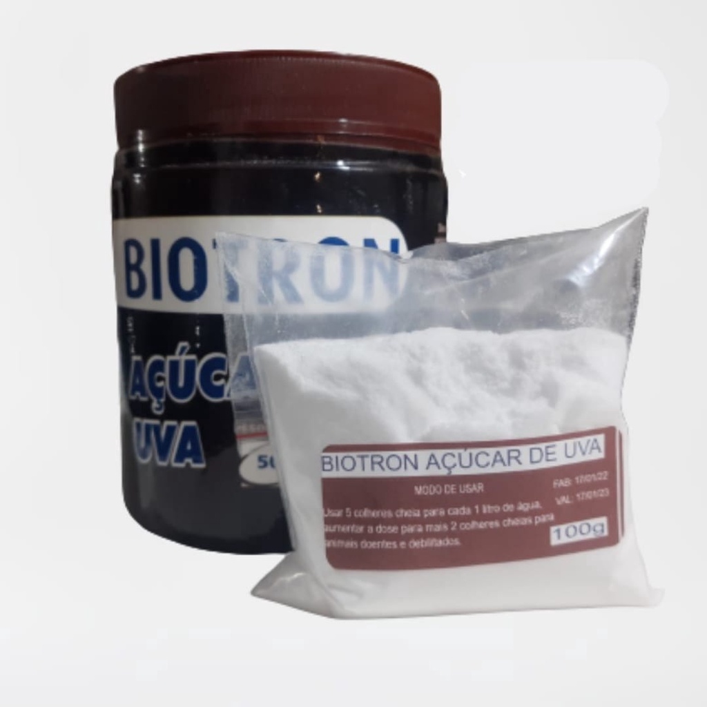 Açúcar de Uva 100g - Biotron