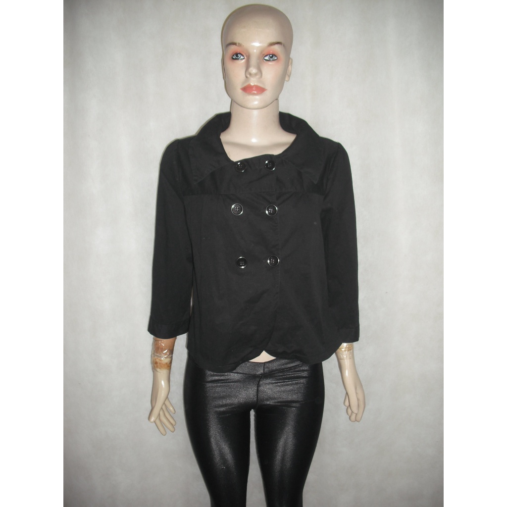 CASACO CASAQUETO PRETO SWANY P
