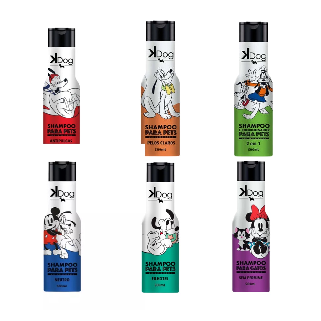 Shampoo Kdog Diversos Tipos 500ml Shopee Brasil
