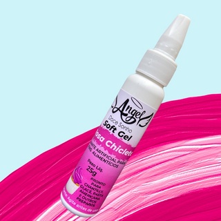 Corante Soft Gel Rosa Chiclete Angel Doce Sonho