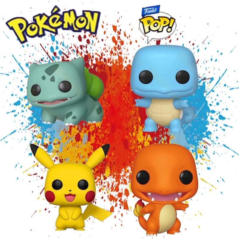 Funko Pop Boneco Funko Pop Pokemon / Pikachu / Squirtle / Bulbasaur ...