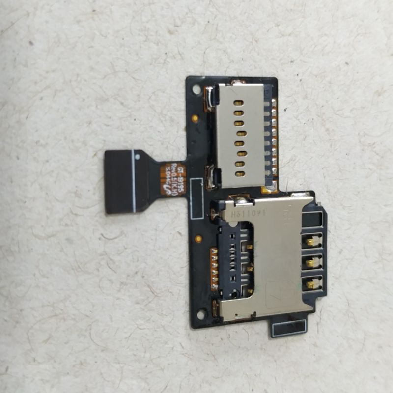 Flex do chip e o cartão de memória Samsung Galaxy S4 Mini I9192 I9195 I9190