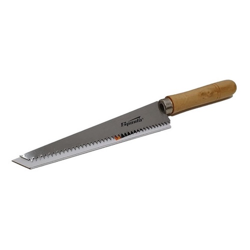 Serrote Tipo Faca Para Drywall Com Cabo De Madeira - Sparta