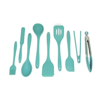Kit de Utensílios de Silicone C/ 9 Peças VD - OIKOS