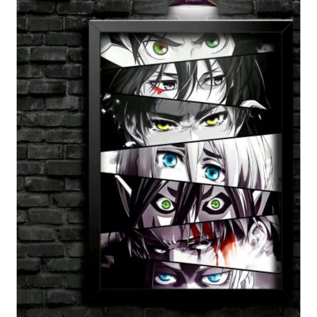 Quadro Decorativo Geek - Anime - Animes - Atack On Titan - O Mais Vendido