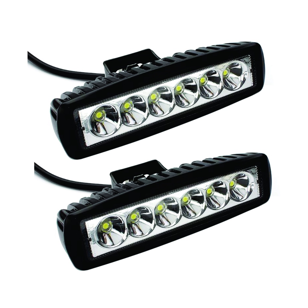 Par Farol De Led 18w Slim Shopee Brasil