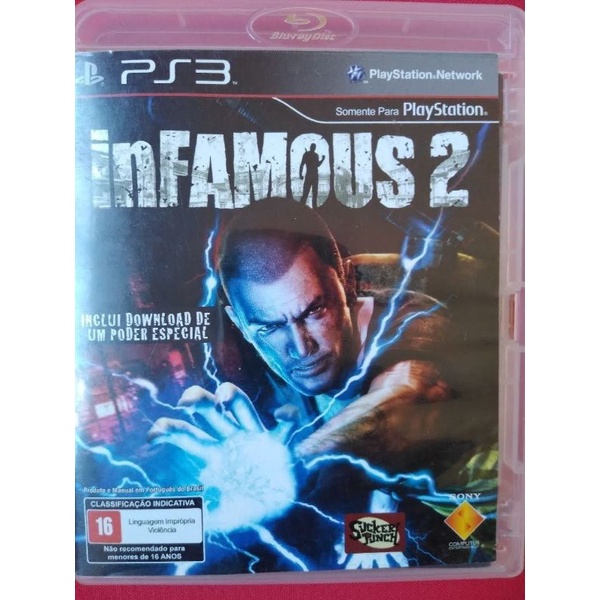 INFAMOUS 2 (JOGO PS3 EM PORTUGUÊS)