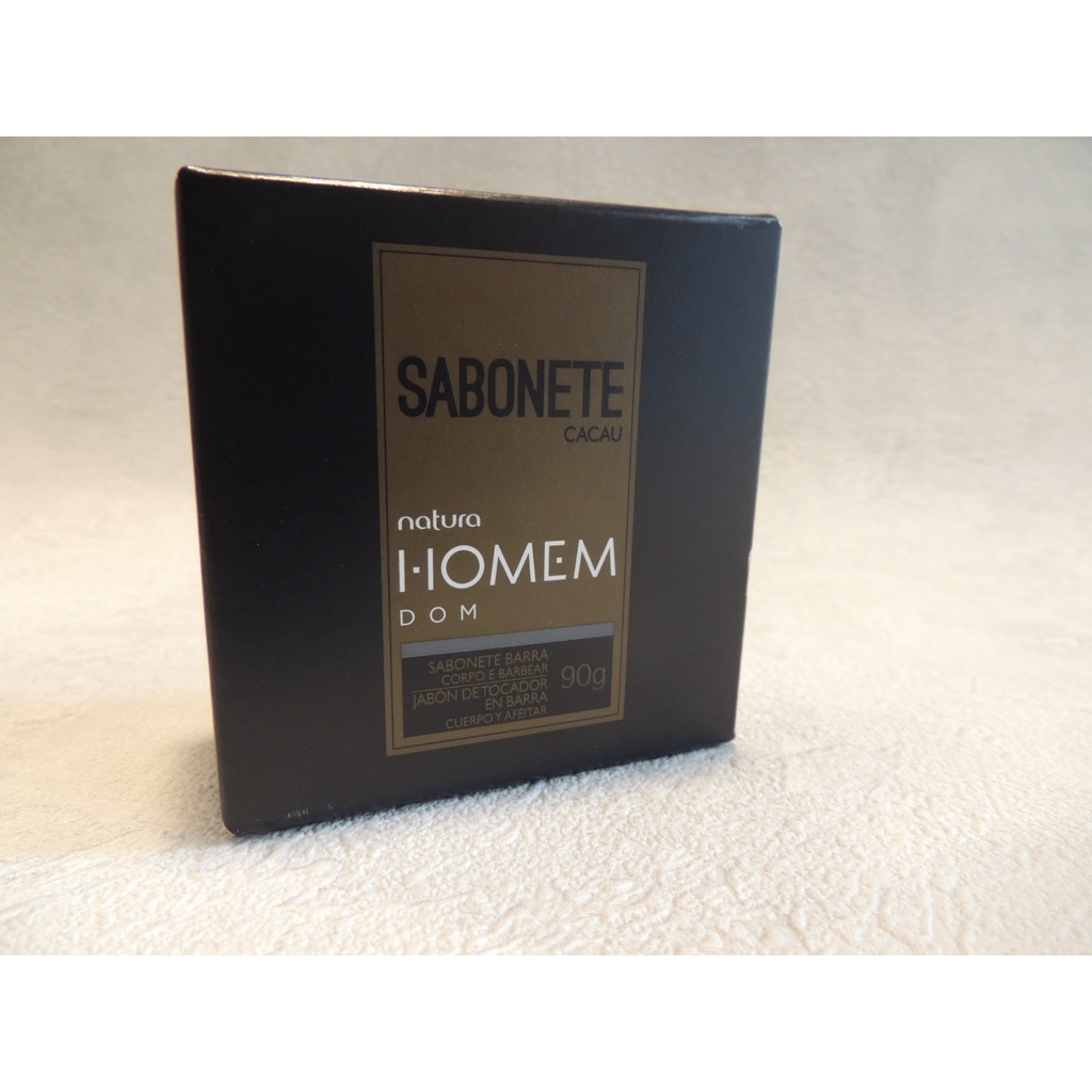 Natura Homem Dom Sabonete em Barra 90g | Shopee Brasil