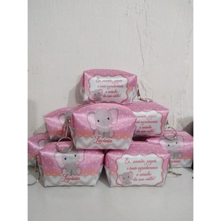 kit 50 Porta Moedas Box Lembrancinha Personalizada