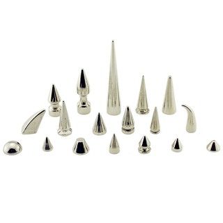 50pcs Bronze Pyramid 4 Claws rviets for Leather Square Rivet Studs and Spikes for Clothes remaches para Cuero tachas para ropa - Garment Rivet Color: 20mm 