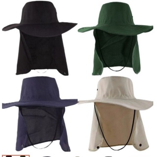 Chapéu Pescador Camping Australiano Proteção Nuca Pescoço /sasa em Oferta na Shopee