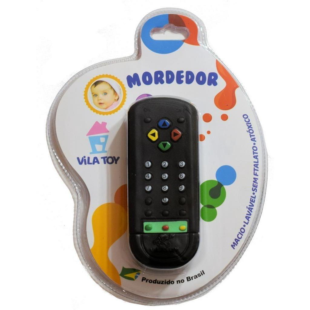 MORDEDOR CONTROLE REMOTO VILA TOY - PRETO em Oferta na Shopee