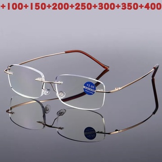 LINSON Anti-Blue Light Men Frameless Aros De Leitura De