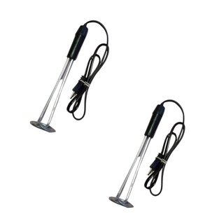 Kit com 2 Ebulidores Eletrico, Mergulhao, Rabo Quente, Ferve água Rápido, Aquecedor de água 127V ou 220V