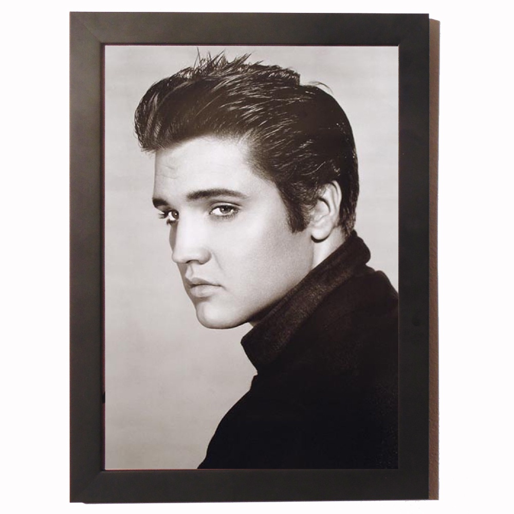 Quadro Poster C. Moldura Pôster Elvis Presley Dancing Bandup Vintage