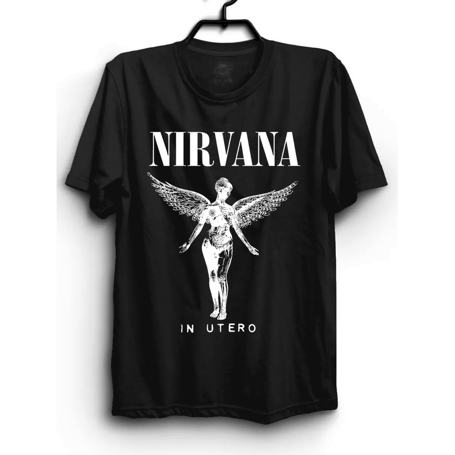 Camiseta Nirvana In Utero 100% algodão