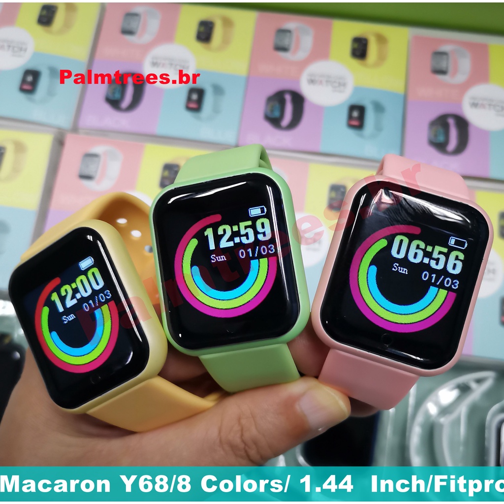 Macaron Color Watch Smart Telegraph
