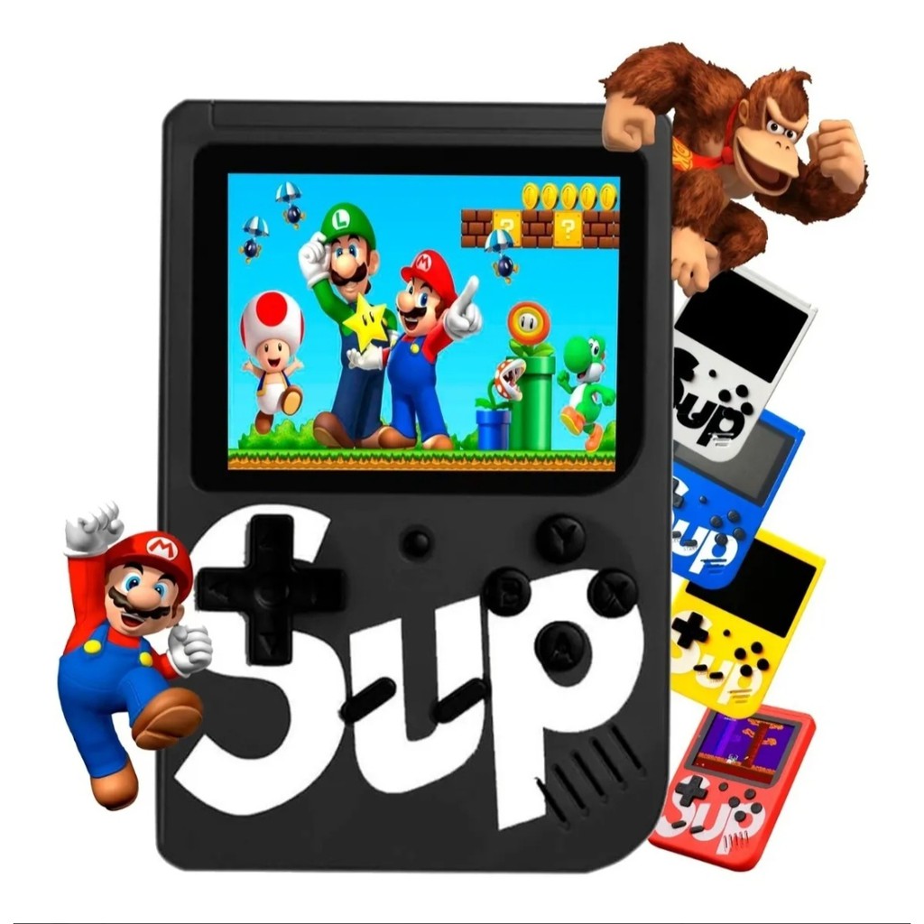 Mini Vídeo Game Retro 8 Bits Portátil 400 jogos Shopee Brasil