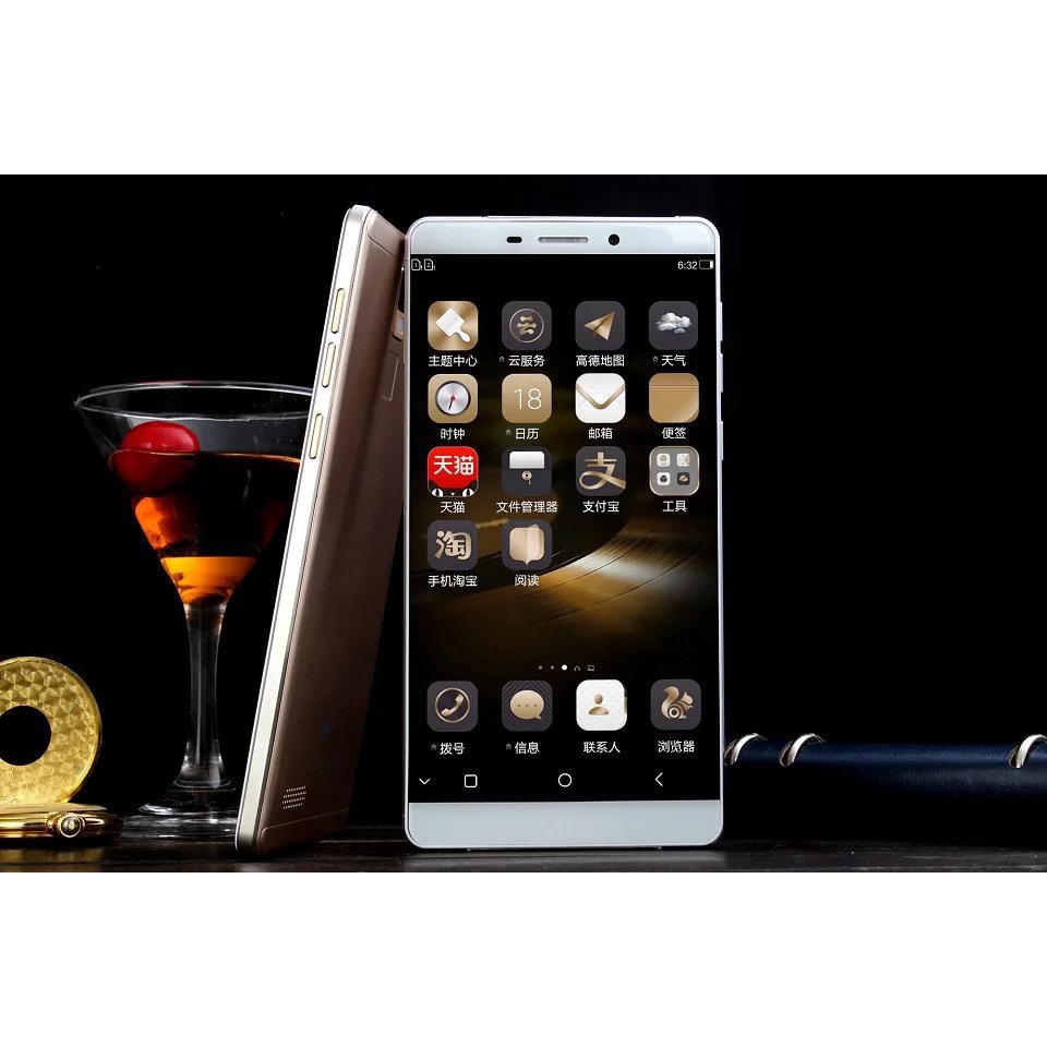 Smartphone De Metal De 6 Polegadas All-In-One Telefone Android Smart WIFI Móvel 4G Ultrafina De Navegação GPS
