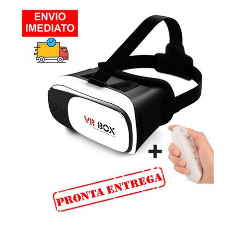 VR Box Óculos 3d Realidade Virtual Celular Vídeo Filme Jogos - Super Promoção