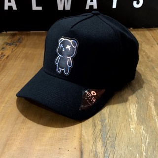 Bone Bad urso anth co snapback preto em Oferta na Shopee