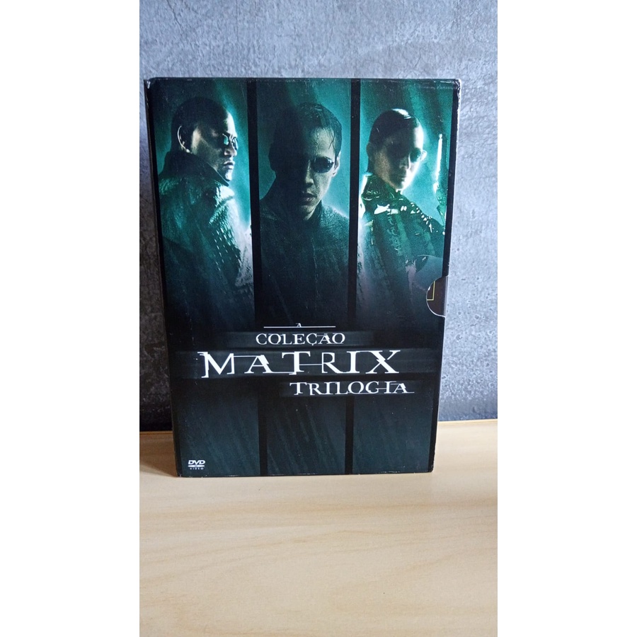 BOX em DVD MATRIX com LUVA (Matrix + Matrix: Reloaded + Matrix ...