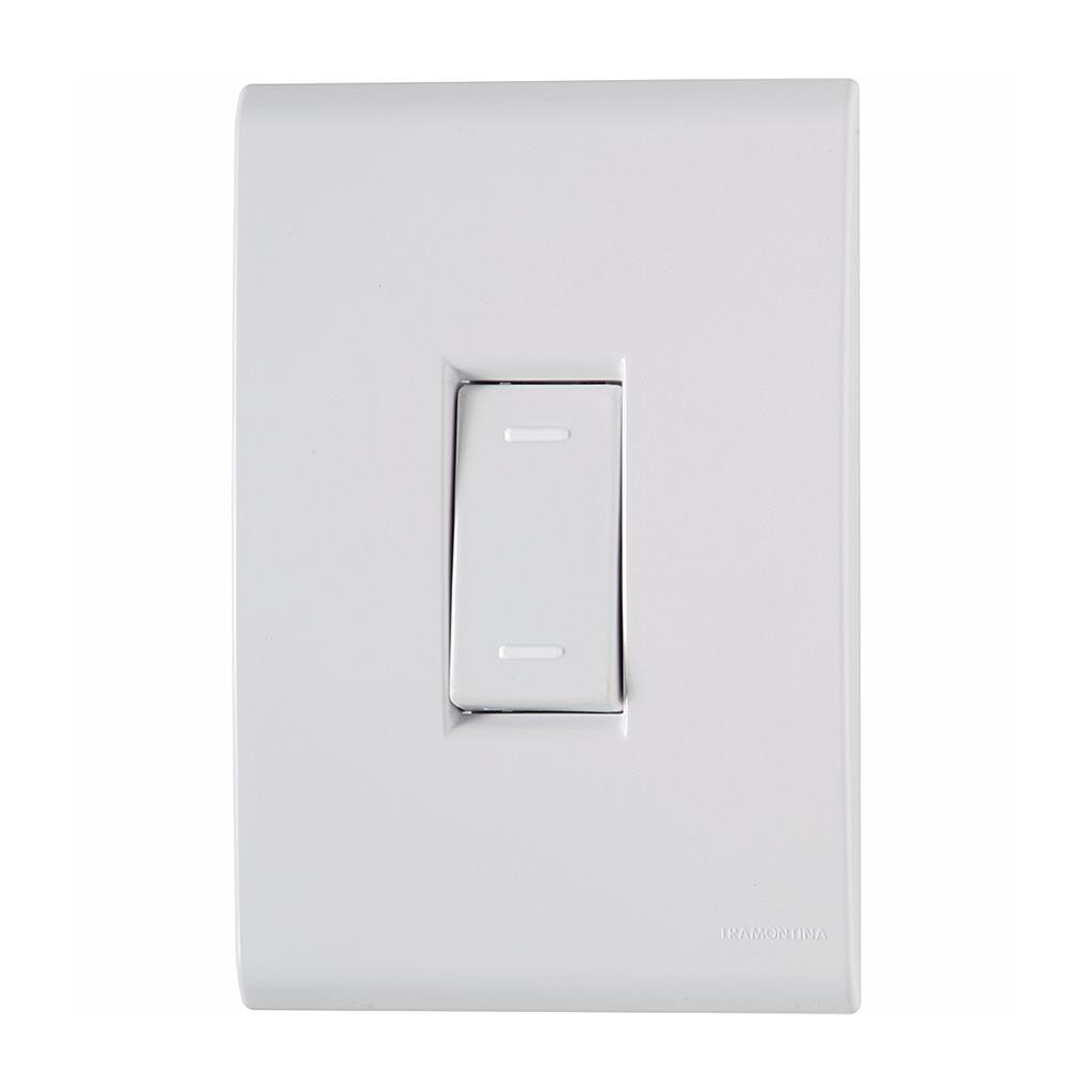 Conjunto 1 Interruptor Paralelo 10A 250V Branco Tramontina em Oferta na Shopee