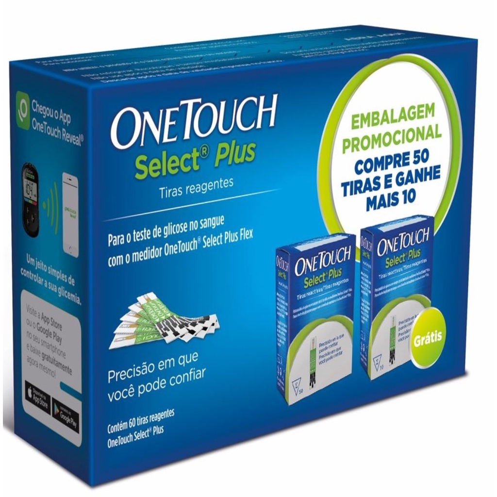 Tiras Reactivas Onetouch Select® Plus| Onetouch® – QZUW